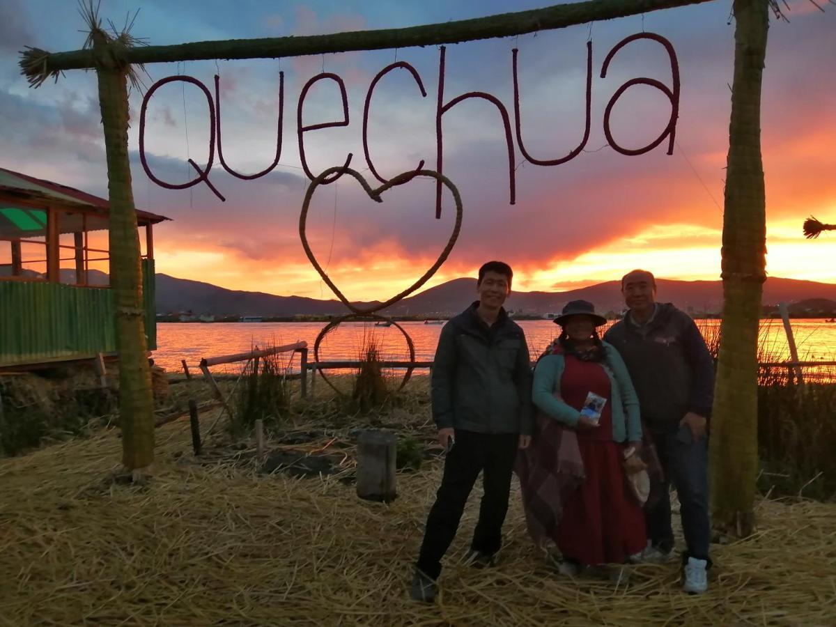 Uros Lodge Lover Titiqaqa Puno Exterior photo